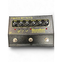 Used Tech 21 Sansamp PBDR Bass Driver DI Bass Effect Pedal