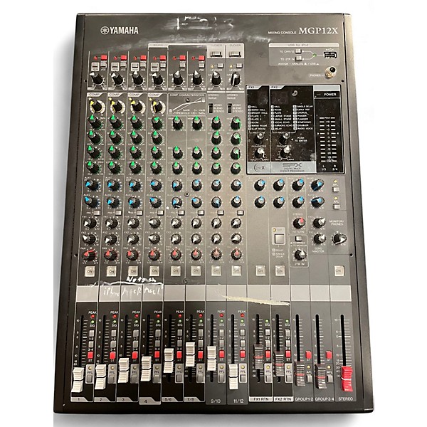 Used Yamaha MG10XUF Unpowered Mixer