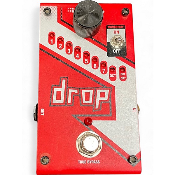 Used DigiTech The Drop Polyphonic Drop Tune Pitch-Shifter Effect Pedal