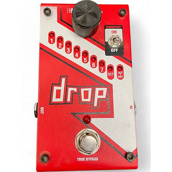 Used DigiTech The Drop Polyphonic Drop Tune Pitch-Shifter Effect Pedal