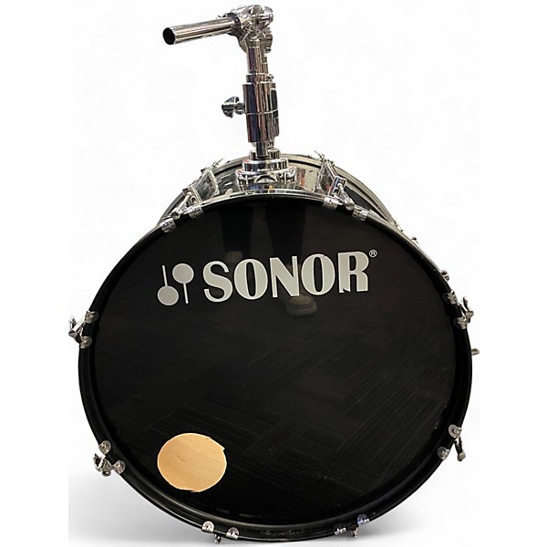 Used SONOR 5 Piece Force 2001 Ebony Drum Kit