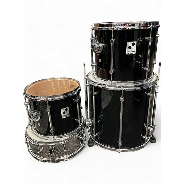 Used SONOR 5 Piece Force 2001 Ebony Drum Kit