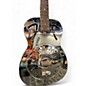 Used Fender FR 55 Silver Resonator Guitar