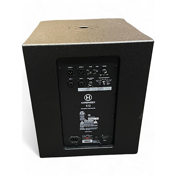 Used Harbinger S12 Powered Subwoofer