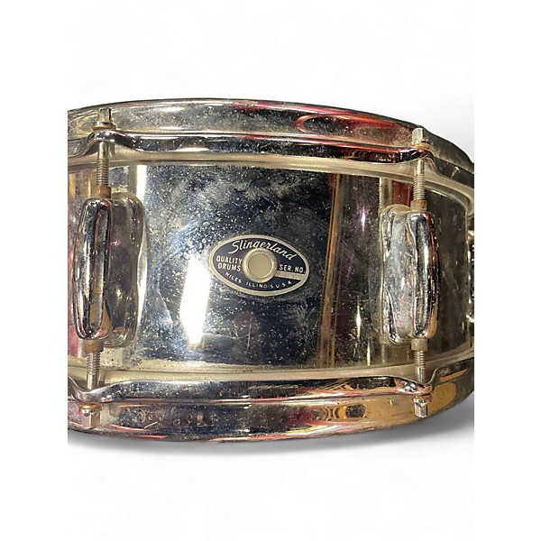 Used Slingerland 5X14 SNARE CHROME Drum