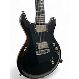 Used 2012 Onyx Forge Custom Double Cut Black Solid Body Electric Guitar