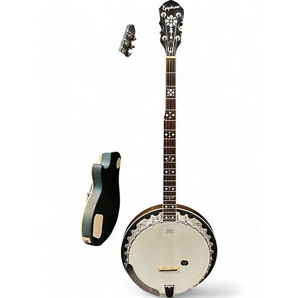 Used Epiphone mb200 Antique Natural Banjo