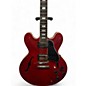 Used Gibson ES335 Cherry Solid Body Electric Guitar