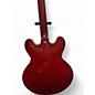 Used Gibson ES335 Cherry Solid Body Electric Guitar