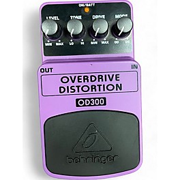 Used Behringer OD300 Overdrive/Distortion Effect Pedal