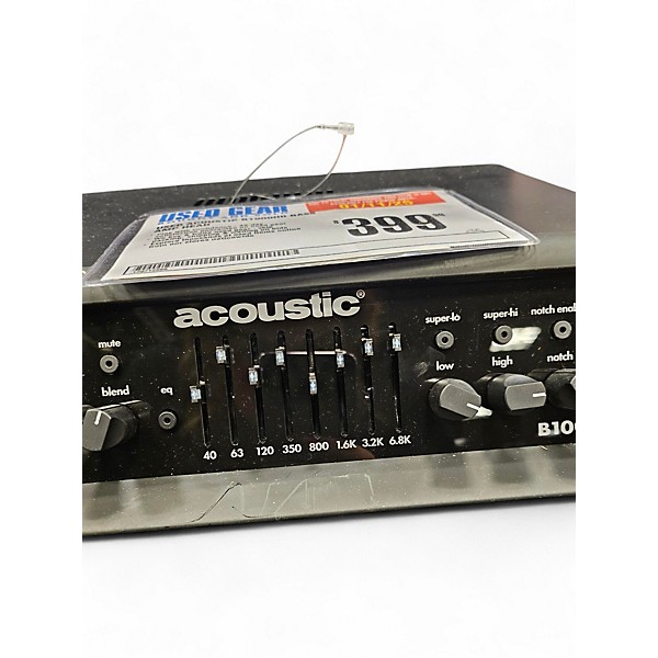 Used Acoustic b1000hd Bass Amp Head