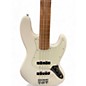 Used Fender player jazz bass fretless White Electric Bass Guitar