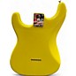 Used Fender Tom Delonge Signature Stratocaster Yellow Solid Body Electric Guitar