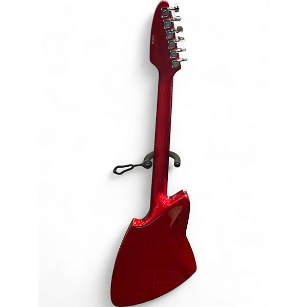Used Backlund MODEL 100 Candy Apple Red Solid Body Electric Guitar