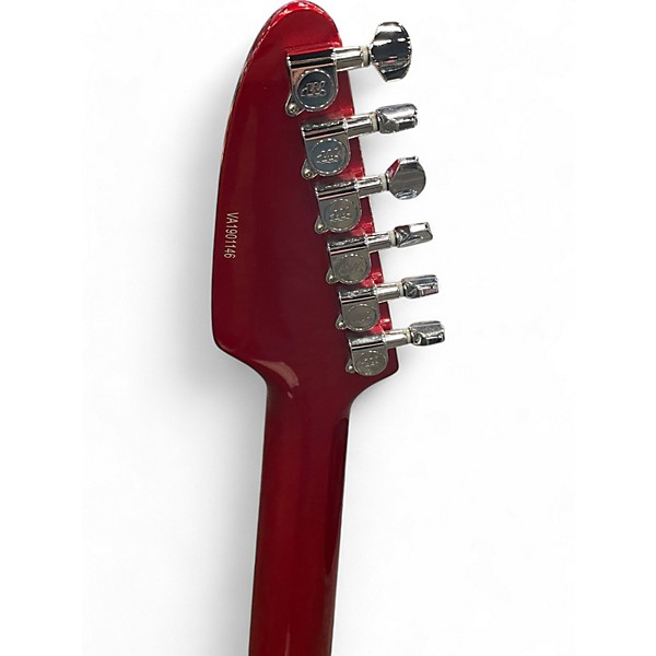 Used Backlund MODEL 100 Candy Apple Red Solid Body Electric Guitar