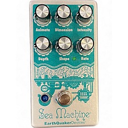 Used EarthQuaker Devices Sea Machine Super Chorus Effect Pedal