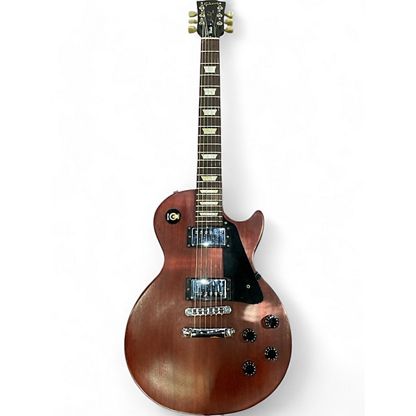 Used 2008 Gibson Les Paul Studio Worn Cherry Solid Body Electric Guitar