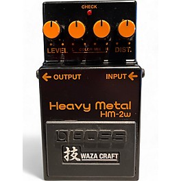 Used BOSS HM2W Heavy Metal Waza Craft Effect Pedal