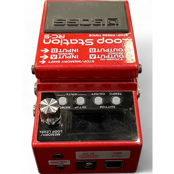 Used BOSS RC5 Pedal