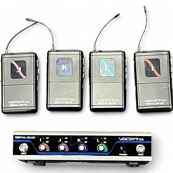 Used VocoPro Digital-Quad-B3 Lavalier Wireless System