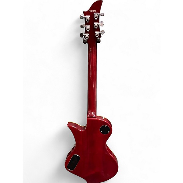 Used Fernandes Ravelle Wine Red Solid Body Electric Guitar