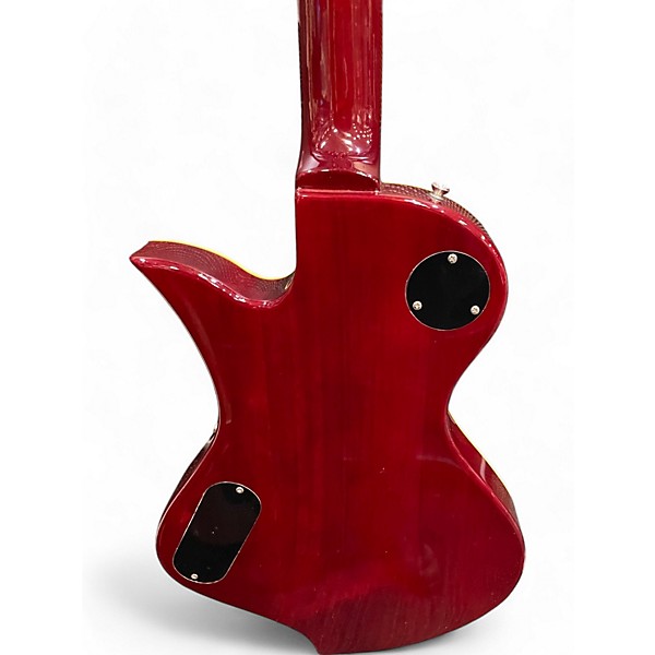 Used Fernandes Ravelle Wine Red Solid Body Electric Guitar