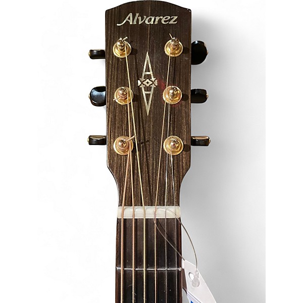 Used Alvarez MDA77CEARSHB Natural Acoustic Electric Guitar