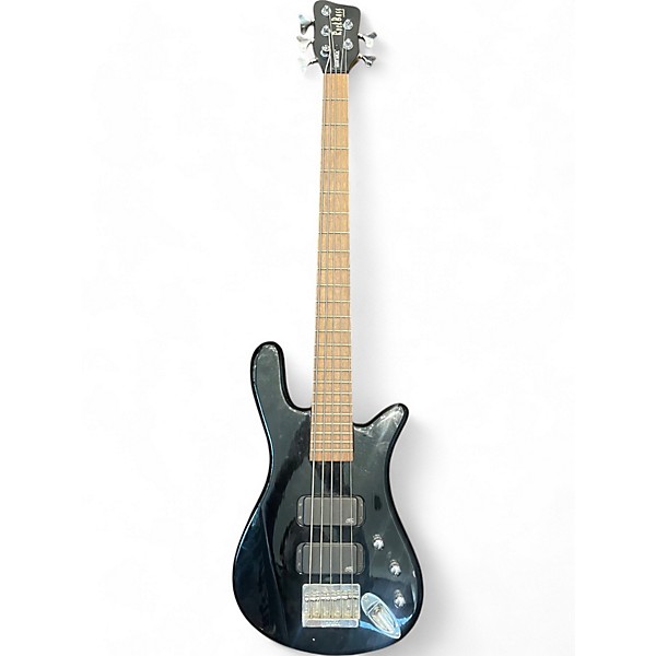 Used RockBass by Warwick CORVETTE 5 Black Electric Bass Guitar