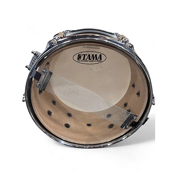 Used TAMA 10in Side Snare Black Nickel Drum