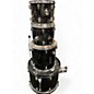 Used Percussion Plus 4 Piece 4 Piece Black Drum Kit thumbnail