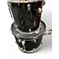 Used Percussion Plus 4 Piece 4 Piece Black Drum Kit
