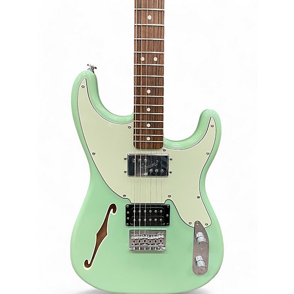 Used Fender Pawnshop '72 Thinline Stratocaster Seafoam Green Hollow Body Electric Guitar