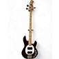 Used Sterling by Music Man Ray4 HH Red Electric Bass Guitar thumbnail