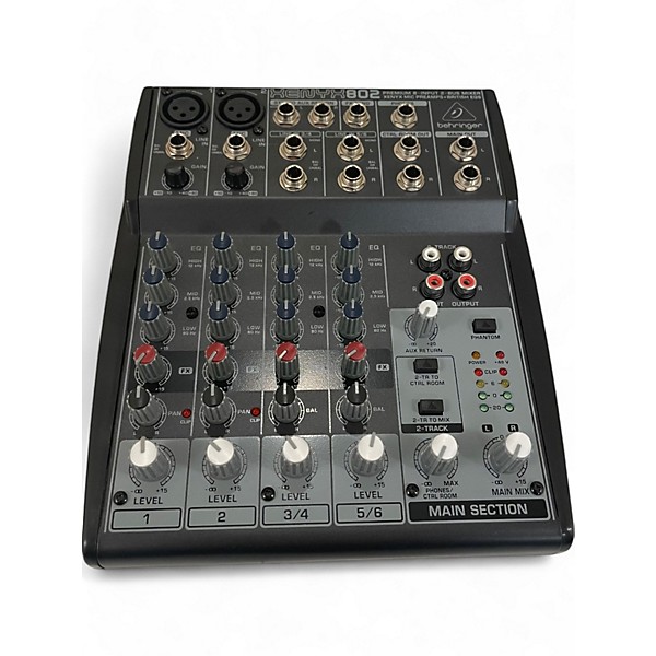 Used Behringer Xenyx 802 Unpowered Mixer