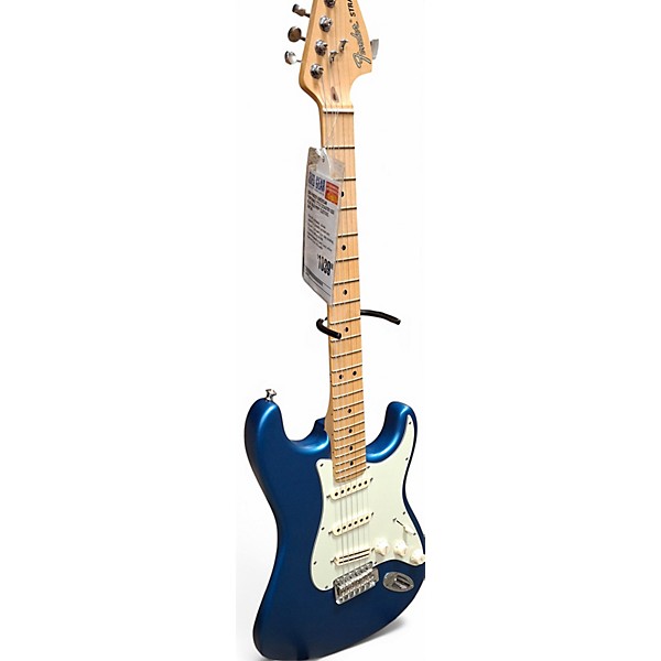 Used Fender American Performer Stratocaster SSS Blue Solid Body Electric Guitar