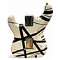 Used 2023 EVH Striped Series 78 Eruption Black and White Solid Body Electric Guitar