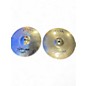 Used Stagg 14in myra 14" top and bottom Cymbal