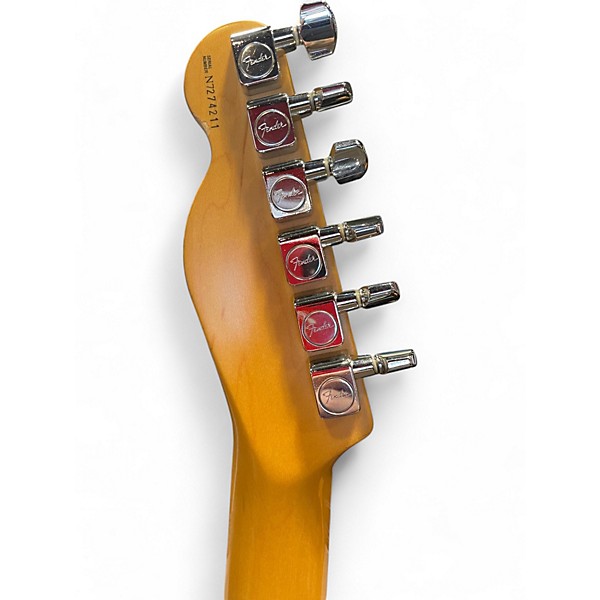 Vintage 1997 Fender Telecaster Plus V2 Trans Crimson Red Solid Body Electric Guitar