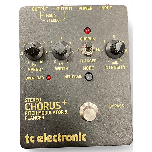 Used TC Electronic SCF Chorus Flanger Effect Pedal