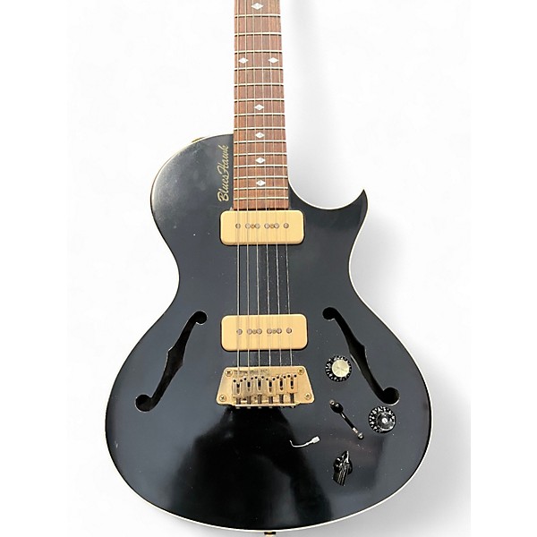 Used Gibson Blues Hawk Black Hollow Body Electric Guitar