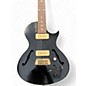 Used Gibson Blues Hawk Black Hollow Body Electric Guitar