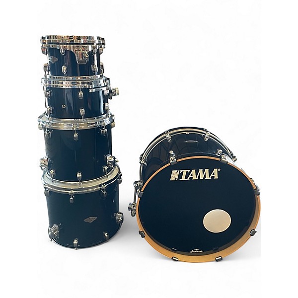 Used TAMA 5 Piece Starclassic Black Drum Kit