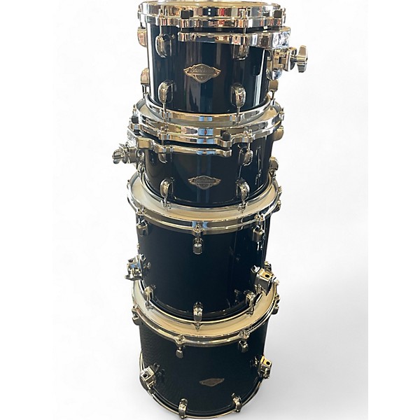 Used TAMA 5 Piece Starclassic Black Drum Kit