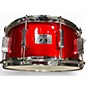 Used Pork Pie 14X6.5 Little Squealer Snare Candy Apple Red Drum thumbnail