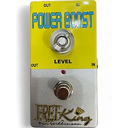 Used Fret-King Power Boost Effect Pedal