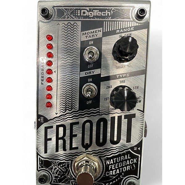 Used DigiTech FreqOut Frequency Dynamic Feedback Generator Effect Pedal