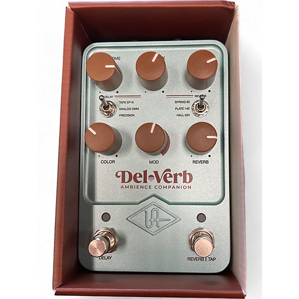 Used Universal Audio UAFX Del-Verb Effect Pedal