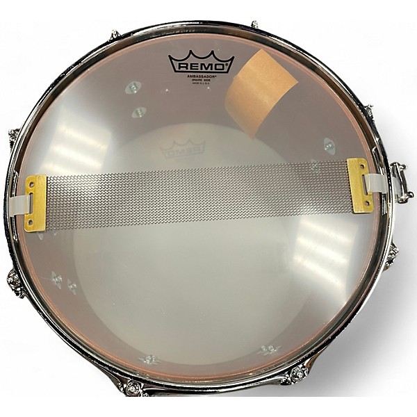 Used Spaun 7X13 20th Anniversary Snare African Mahogany Drum