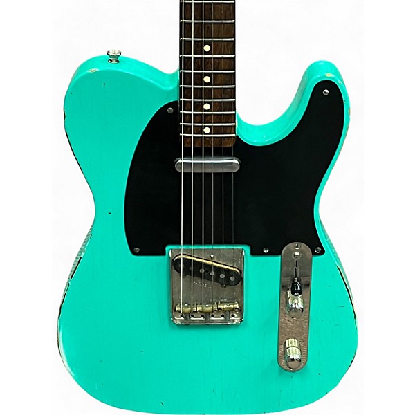 Used 2011 LsL Instruments T BONE Seafoam Green Solid Body Electric Guitar