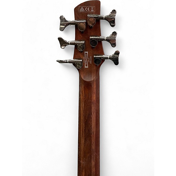 Used Ibanez SRFF806 Charcoal Electric Bass Guitar